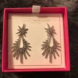 Beautiful silver earrings
